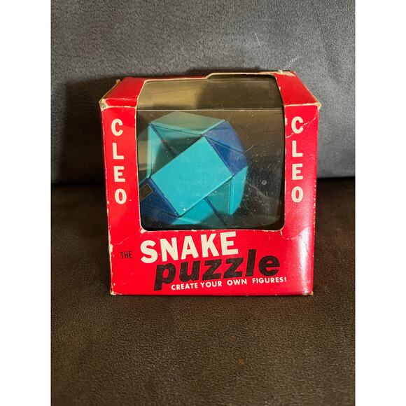 Snake puzzle Cleo puzzle- vintage - Picture 1 of 4
